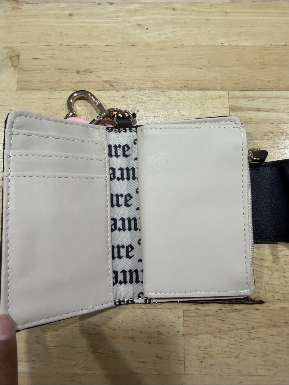 Juicy Couture Brown Suede Wallet - Picture 3 of 6